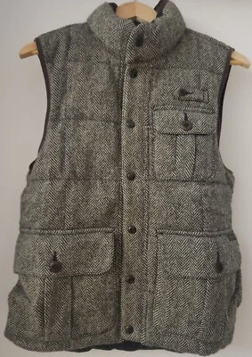 Polo Ralph Lauren Men's Tweed Vest S (Herringbone Wool Down Hunting) - Image 1 of 4