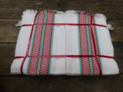 Service de Table complet linge Basques 6 serviettes Nappe bon état salissures - Photo 1/4