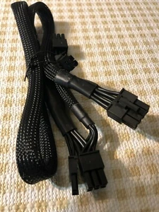 POWER cable for Corsair RM AXI TXM,HX SERIES 8 PIN TO 8 pin PCIE VGA POWER CABLE - Picture 1 of 2
