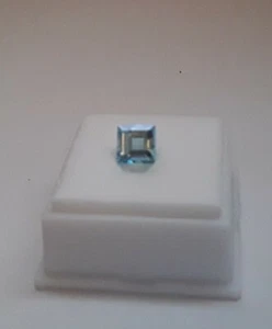 3.15 Carat Top Quality Princess Cut TOPAZ Loose GEMSTONE Ready to Set!  - Picture 1 of 3