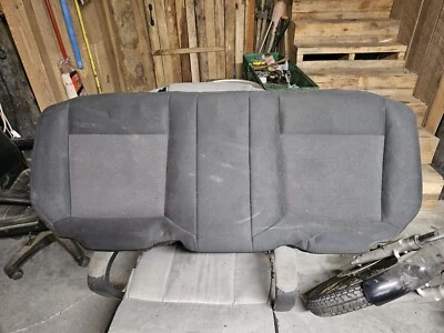 Jeep Patriot 2007-2017 segunda fila asiento inferior trasero cojín tela negra OEM Foto 1 de 3