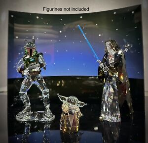 Swarovski Star Wars storm trooper r2d2 boba fett darth vader Crystal Display