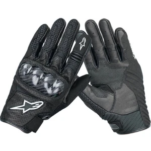 Alpinestars Men's SMX-1 Air V2 Motorcycle Riding Touchscreen Glove, Black, S-XXL - Picture 1 of 18