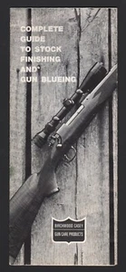 ESTUCHE DE MADERA DE ABEDUL - GUÍA COMPLETA DE ACABADO Y AZUL, 1971 - Imagen 1 de 2