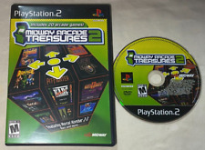Midway Arcade Treasures 2 (Sony PlayStation 2, 2004) Good Condition No Manual