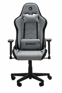 Sedia Gaming Imbottita con Cuscino Riposacollo Grigio/Nero PCCH-675-RGB Nacon - Foto 1 di 7