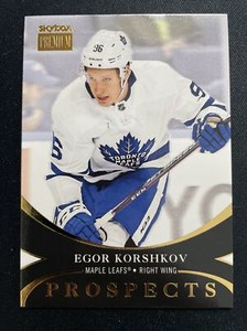 20-21 UD NHL Metal Universe Rookie Sky Box Prospects PP-30 Egor Korshkov