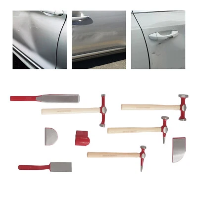 NEW Car Dent Repairing Tool Sheet Metal Puller Dent Removal Tool 9PCS Repair Kit - Image 1 of 4