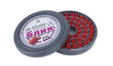 50pcs Blik Glare Kvintor Air gun pellets FLASH & BANG .177 4.5 0.25 g. Red