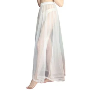 Bridal Gown Buddy Wedding Toilet Mate Wedding Dress Petticoat Underskirt White - Picture 1 of 15