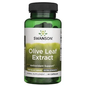 Swanson Olivenblattextrakt 750 mg, 60 Kapseln - Bild 1 von 6
