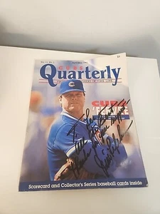 Chicago Cubs Quarterly Magazine April-May 1992 Vol 11 No 1 Jim Lefebvre Cover - Picture 1 of 17