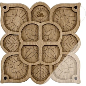 Plywood Bead Organizer Multiple cells Needlework storage organizer - Picture 1 of 2
