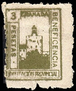 Granada - Guerra Civil - Em. Local Nacional - Allepuz * 16 - Imagen 1 de 1