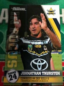 2018 NRL Traders In Focus Round 24 Card No IF 24 47 of 119 Johnathan THURSTON