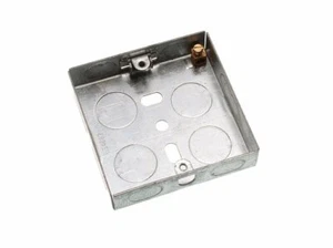 Caja De Patente De Metal De 1 Gang 16Mm | Onestopdiy Nueva - Imagen 1 de 1