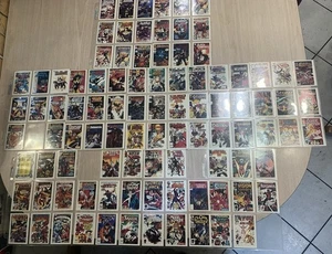MARVEL SUPERHEROES FIRST ISSUE COVERS CARD SET 1991 95 OUT OF 100 CARDS NM/MT - Picture 1 of 24