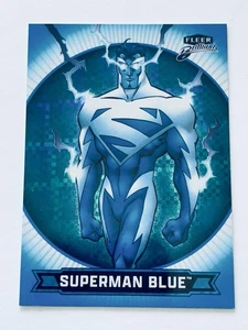 2025 DC Fleer Brilliants Superman Blue Color Match Blue X-Ray /999 - Picture 1 of 2