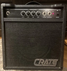 Crate BX-10 Guitar Amplifier Portable with great sound tested and works great - Picture 1 of 4