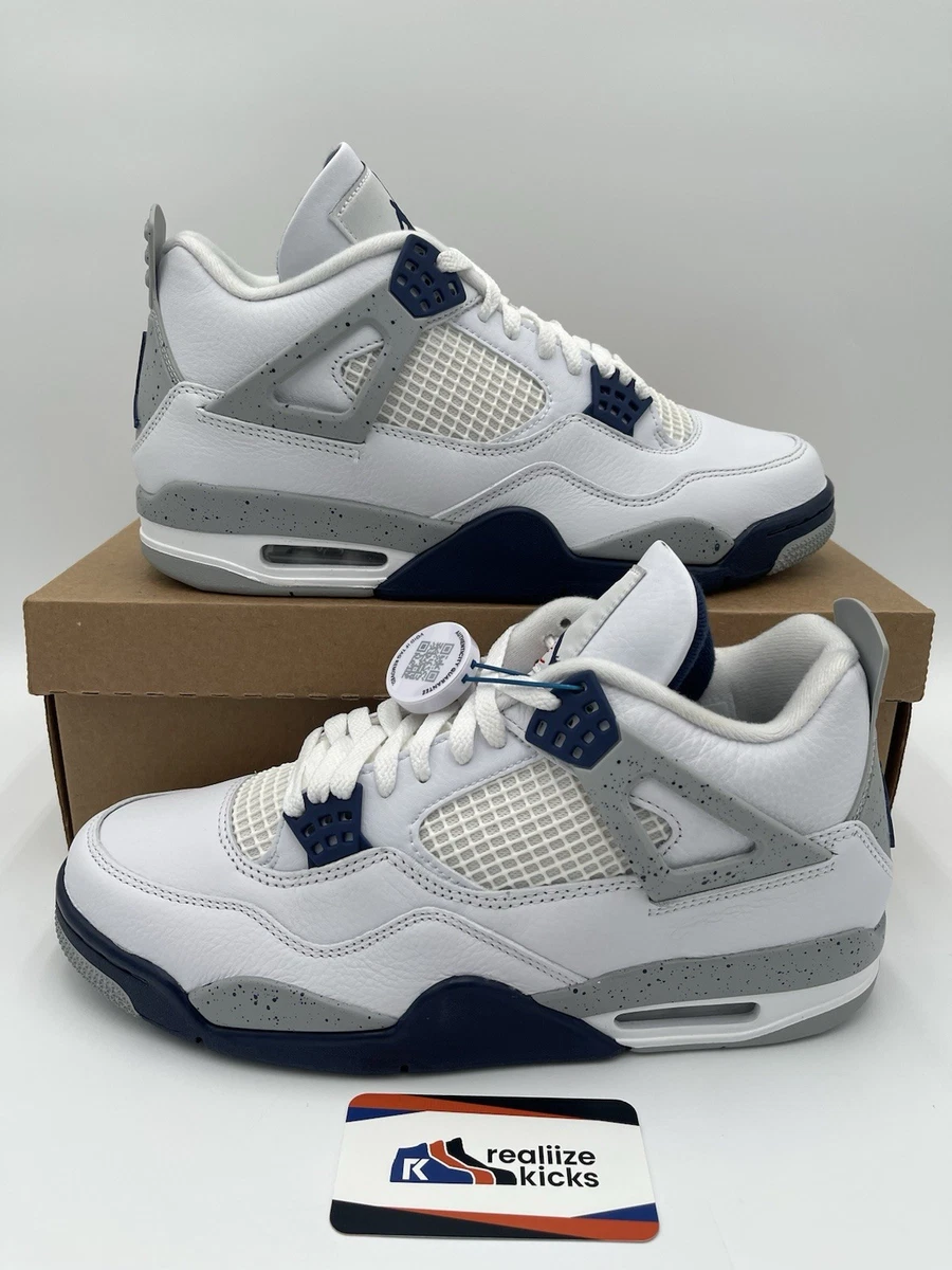 Air Jordan 4 Retro ホワイト/オレンジ 9.5 US Air Jordan 4 Retro ホワイト/オレンジ 9.5 US Size 9.5 - Air