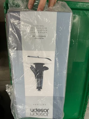 Joseph Joseph Juego de Utensilios de Cocina con Soporte de Almacenamiento Giratorio, 6 Piezas, Sky Foto 1 de 4