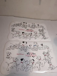 Town & Country Disney 101 Dalmatians Placemat Lot Of 2 Vintage 17.25 X 11.25 - Picture 1 of 6