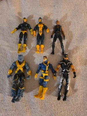 Hasbro Marvel Universe 3.75 Figures Lot of 6 X-Men - Image 1 of 2