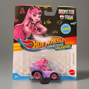 Verso Racer Monster High Draculaura Diecast 1:64 Hot Wheels Nuevo 2025 - Imagen 1 de 3