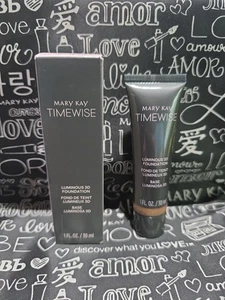 Mary Kay TimeWise Luminous 3D Foundation 1oz NWB Bronze W150 - Picture 1 of 2
