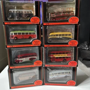 Paquete de 8 autobuses EFE Leyland Bristol Bedford AEC escala 1:76 - Imagen 1 de 11