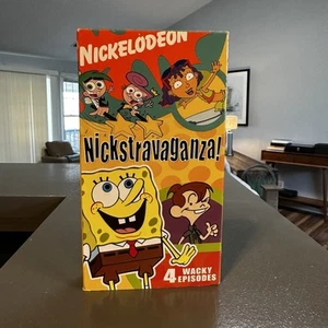 Nickelodeon Nickstravaganza VHS SpongeBob Chalkzone Rocket Power Fairly Odd - Picture 1 of 3