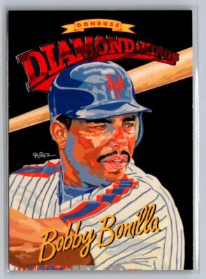 1994 Donruss #DK-13 Bobby Bonilla Diamond Kings - Image 1 of 2