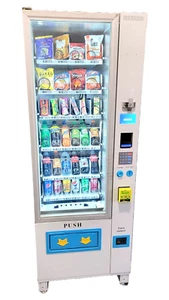 TVC-VC combo vending machine w/ credit card reader brand new 1 year warranty!! - Picture 1 of 10