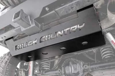 Rough Country For Jeep Muffler Skid Plate 07-18 Wrangler JK - Image 1 of 4