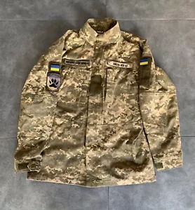 Original Ukrainian Military Jacket, used– MM14 Camo, Size 52/4 - Picture 1 of 13