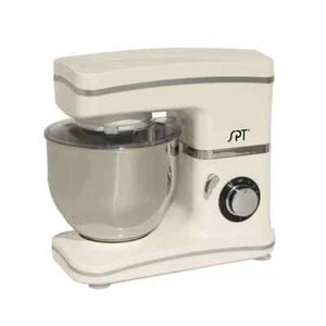 5.5 Qt White Stand Mixer, 8-Speed, Tilt-Head, Whisk, Hook & Beater Included - Picture 1 of 7