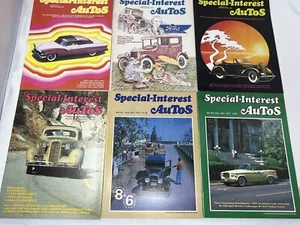 Lot of 6 1976-77 Special Interest Autos Magazines Complete Set, Automotive, Cars - Picture 1 of 17