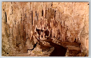 c1960s Entrance Hall Carlsbad Caverns New Mexico Vintage Postcard - Picture 1 of 2