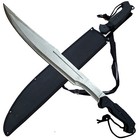 Haller Machete Integral Klinge Glattschliff Gummigriff inkl. Nylonscheide