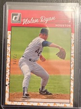 2023 Donruss Baseball Nolan Ryan #276 On Fire Retro 1990 Parallel #72/75 SP