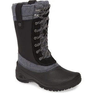 The North Face Women Waterproof Winter Snow Boots Shellista III Size US 5 Black - Picture 1 of 6