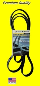 DUNLOP K060956 / 6PK2427 Premium Serpentine Drive Belt for Volvo Saab Chevy - Picture 1 of 6
