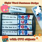 Sight Word Sentence Mastery Read Build Find CVC Short Vowels Mini Objects Game