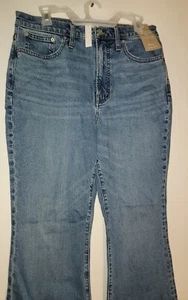 MADEWELL The Perfect Vintage Flare Jeans 29 blau gewaschen hochtailliert neu mit Etikett Hose - Bild 1 von 9
