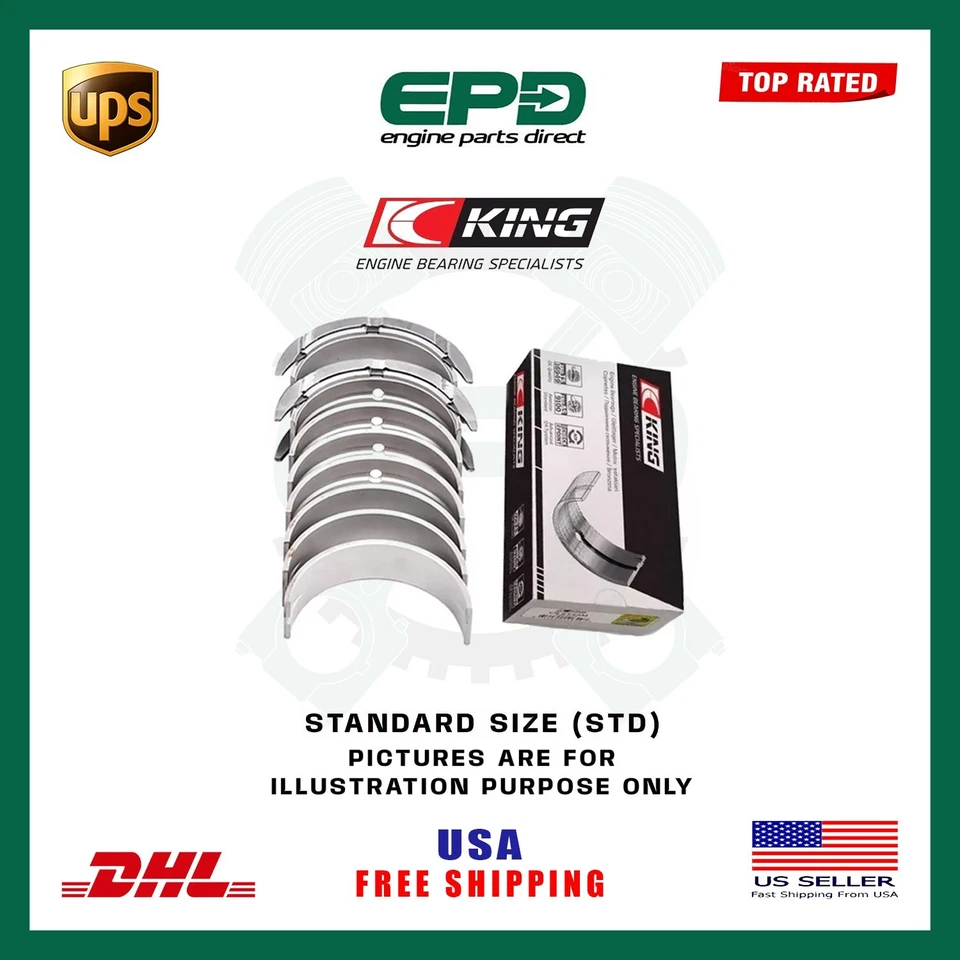 RANGE ROVER SPORT JAGUAR 3.0 306DT TDV6 CRANKSHAFT MAIN BEARING SET STD MB4276SV - Image 1 of 1