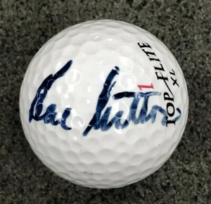 Pelota de golf firmada autografiada por Hal Sutton NO AUTENTICADA GARANTIZADA PARA PASAR - Imagen 1 de 1