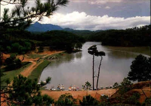 VIETNAM Postkarte Việt Nam Postcard Da Thien Lake, See Landschaft, Asien Asia - Picture 1 of 2