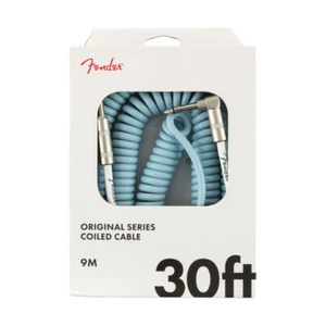 Cable bobina original FENDER 9 m Daphne Blue ❘ Cable ❘ Cable espiral ❘ Cable de guitarra - Imagen 1 de 1