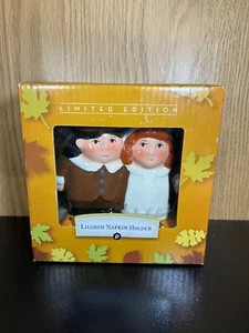 Thanksgiving Publix Napkin Holder Limited Edition 2021 Fall Pilgrim New in box - Picture 1 of 6