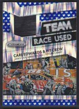 2016 PANINI PRIZM TEAM RACE USED PRIZM CARL EDWARDS RELIC 30/75 NASCAR #RT-CE